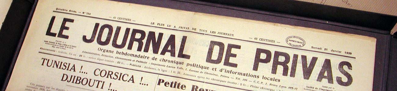 Le Journal de Privas (1925-1944)
